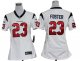nike women nfl houston texans #23 foster white jerseys