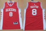 NBA Jersey Philadelphia 76ers #8 Jahlil Okafor Red Stitched