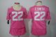 nike women nfl dallas cowboys #22 e.smitth pink [breast cancer a