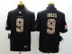 nike nfl new orleans saints #9 brees black salute to service jer