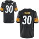 Men's NFL Pittsburgh Steelers #30 James Conner Nike Black 2017 Draft Pick Elite Jersey