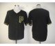 mlb pittsburgh pirates blank black jerseys [2013 new]