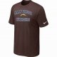 San Diego Chargers T-shirts brown