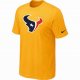 Houston Texans sideline legend authentic logo dri-fit T-shirt ye