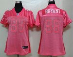 nike women nfl dallas cowboys #88 bryant pink [2012 new]