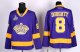 nhl los angeles kings #8 doughty purple jerseys [2012 stanley cu