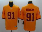 Men's Washington Redskins #91 Ryan Kerrigan gold Rush Limited Nike NFL jerseys