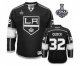 nhl los angeles kings #32 quick black-white [2014 stanley cup]
