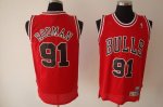 Basketball Jerseys chicago bulls #91 rodman red(fans edition)