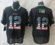 nike nfl seattle seahawks #12 fan black [Elite USA flag fashion]