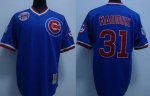 Baseball Jerseys chicago cubs maddux #31 m&n blue