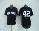 Baseball Jerseys new york yankees #42 rivera black[2011 road coo