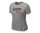 Women Houston Astros L.Grey Nike Short Sleeve Practice T-Shirt