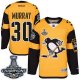 Men Pittsburgh Penguins #30 Matt Murray Gold 2017 Stadium Series Stanley Cup Finals Champions Stitched NHL Jersey