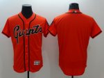 mlb san francisco giants blank majestic orange alternate flexbase authentic collection jerseys