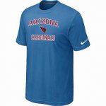 Arizona Cardinals T-shirts light blue