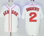 mens mlb boston red sox #2 xander bogaerts white majestic cool base stitched baseball jerseys