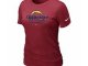 Women San Diego Charger Red T-Shirt