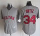 mlb jerseys boston red sox #34 Ortiz Grey