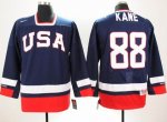 Hockey Jerseys team usa #88 kane 2010 olympic blue