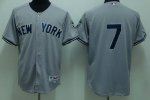 youth Baseball Jerseys new york yankees #7 mantle grey(2009 logo