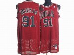 Basketball Jerseys chicago bulls #91 rodman red