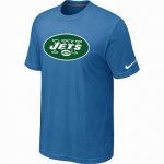 New York Jets sideline legend authentic logo dri-fit T-shirt lig
