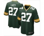 nike nfl green bay packers #27 lacy green jerseys [game]