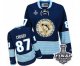 Women's Reebok Pittsburgh Penguins #87 Sidney Crosby Authentic Navy Blue Third Vintage 2017 Stanley Cup Final NHL Jersey