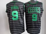 nba boston celtics #9 rondo grey jerseys [black strip]