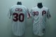 Baseball Jerseys philadelphia phillies #30 cash m&n white(red s