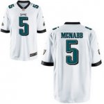 Men's Nike Philadelphia Eagles #5 Donovan Mcnabb Game White Road NFL Jersey