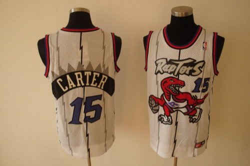 Basketball Jerseys toronto raptors #15 carter white(fans edition