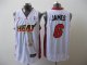 Basketball Jerseys miami heat #6 james white[2011 finals memoria