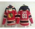 youth nhl jerseys chicago blackhawks #81 hossa red[pullover hood