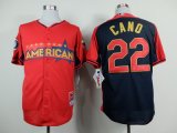 mlb seattle mariners #22 cano red-blue [2014 all star jerseys]