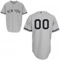 customize mlb new york yankees jersey grey road baseball