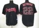 MLB jerseys Atlanta Braves #22 Heyward Black (Fashion Jerseys)