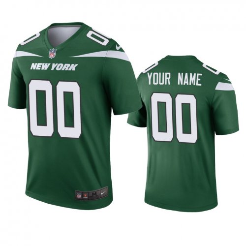 New York Jets Custom Green 2019 Legend Jersey - Men\'s