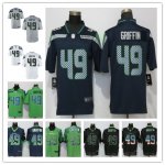 Football Seattle Seahawks #49 Shaquem Griffin 2018 Draft Pick Jersey