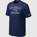 New England Patriots T-shirts dk blue
