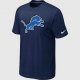 Detroit lions sideline legend authentic logo dri-fit T-shirt dk