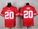 nike nfl san francisco 49ers #20 cox elite red jerseys [cox]