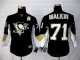 youth Hockey Jerseys pittsburgh penguins #71 malki black