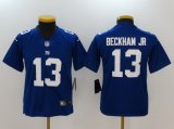 Youth NFL New York Giants #13 Odell Beckham Jr Nike Blue Vapor Untouchable Limited Jerseys