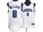 Basketball Jerseys utah jazz #8 deron williams white