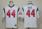 nike nfl houston texans #44 tate white jerseys [game]