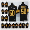Nike NFL Pittsburgh Steelers Top players Color Black RUSH Vapor Untouchable Limited Jersey