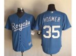 MLB Kansas City Royals #35 Eric Hosmer Light Blue New Cool Base