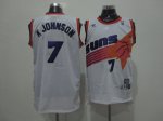 Basketball Jerseys phoenix suns #7 k johnson white